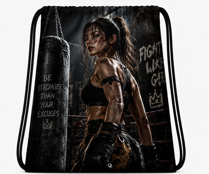 Painted Ring™ | One-of-One Collectible Drawstring Backpack