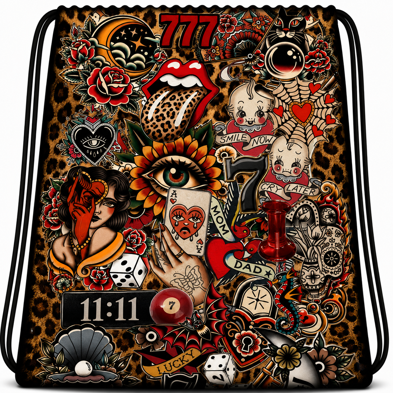 Eye Doctor™ | One-of-One Collectible Drawstring Backpack