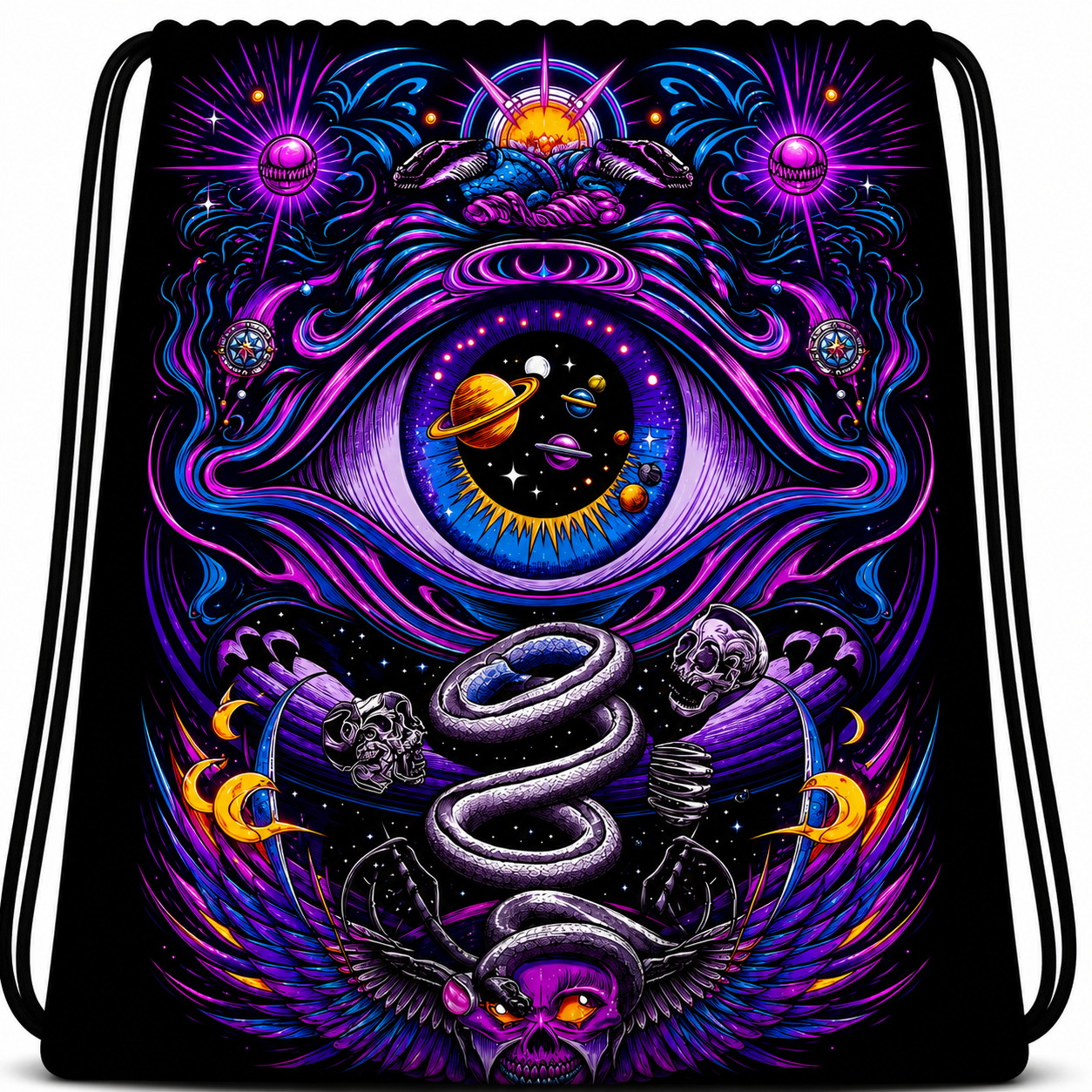 Eye Doctor™ | One-of-One Collectible Drawstring Backpack