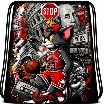 Michael Yoshi™ | One-of-One Collectible Drawstring Backpack