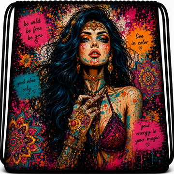 Her Diary™ | One-of-One Collectible Drawstring Backpack