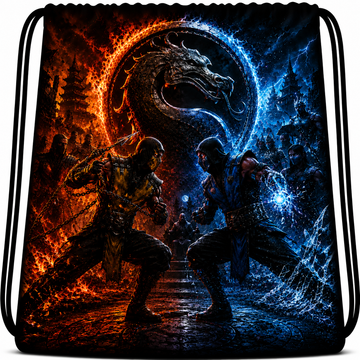 Mortal Spider™ | One-of-One Collectible Drawstring Backpack