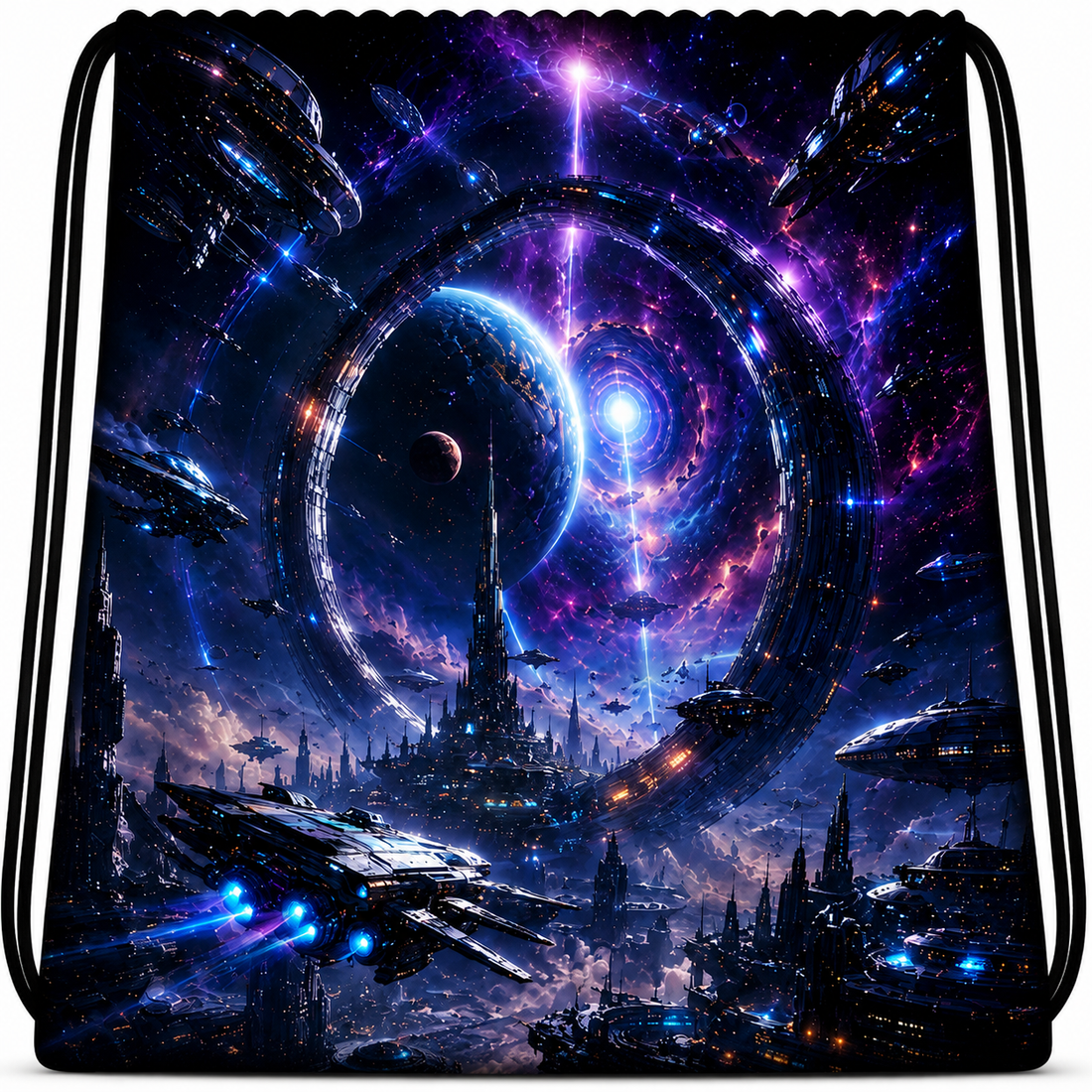 Naru Universe™ | One-of-One Collectible Drawstring Backpack