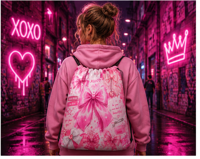 Love Of Music™ | One-of-One Collectible Drawstring Backpack